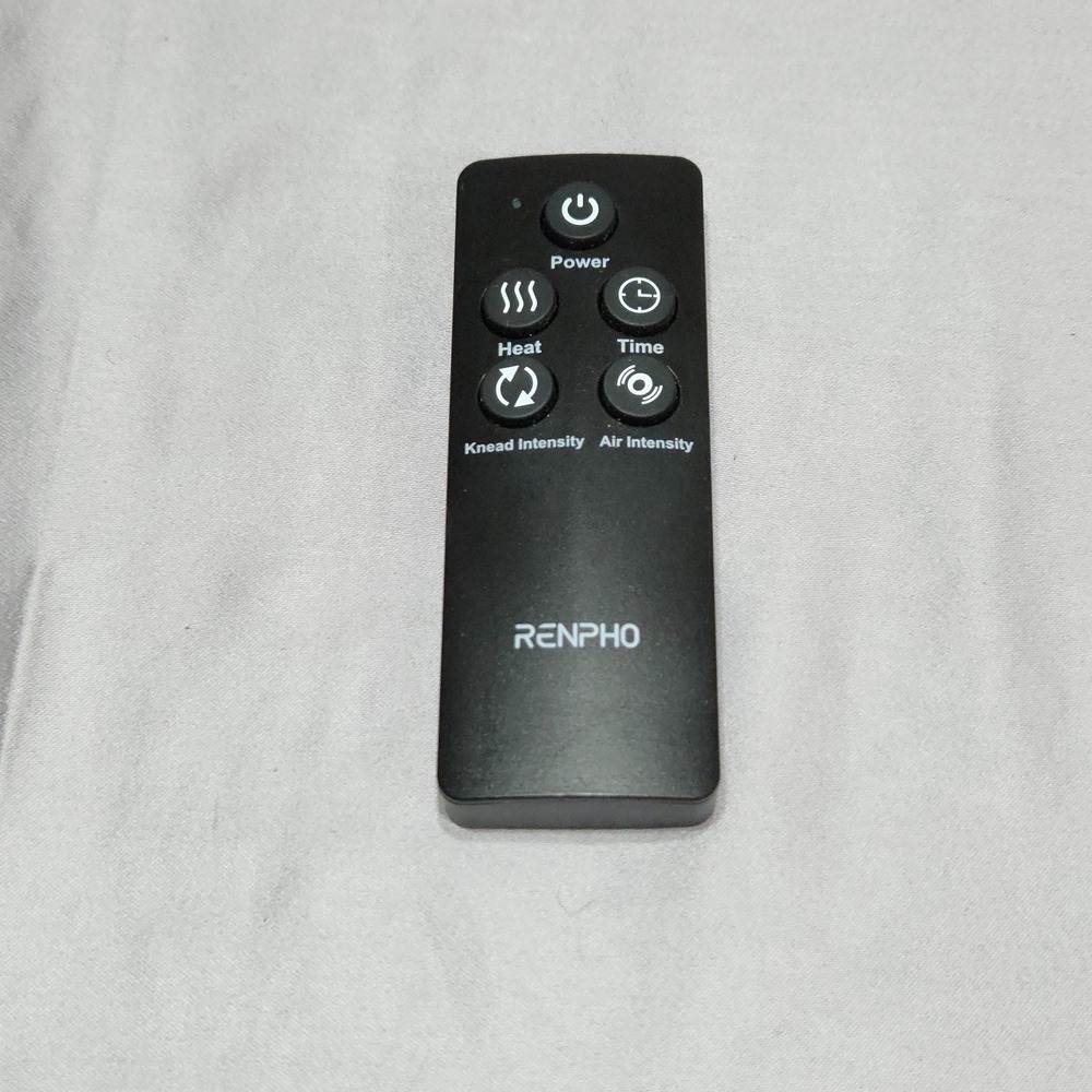 RENPHO Foot Massager Replacement Remote Control Black Heat Knead Air Intensity